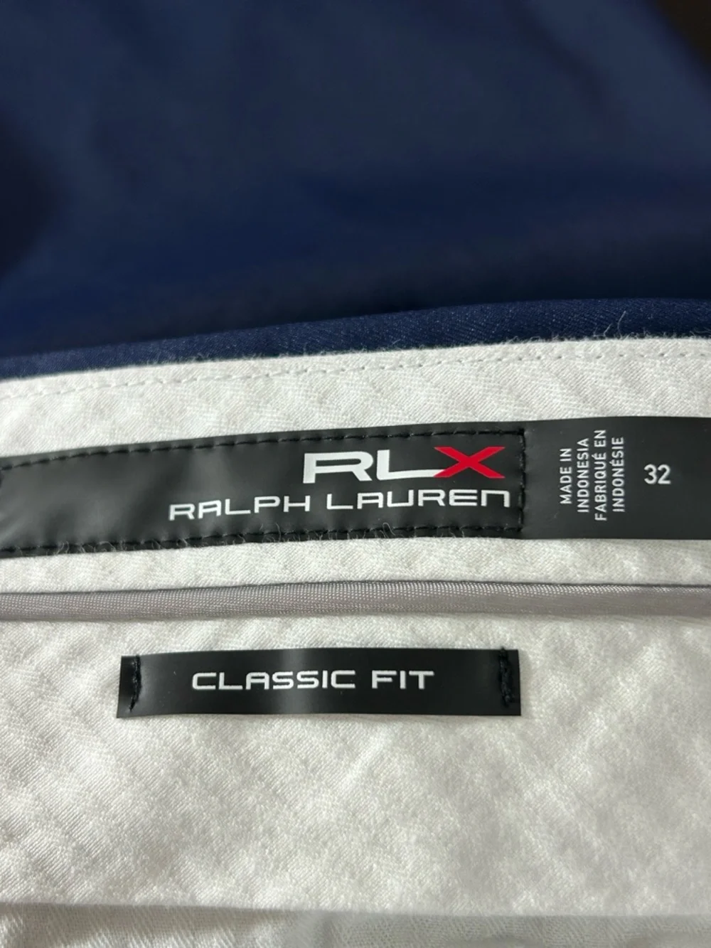 RLX Ralph Lauren Classic Fit Golf Shorts Men’s 32 Waist. 9 Inch Inseam Navy